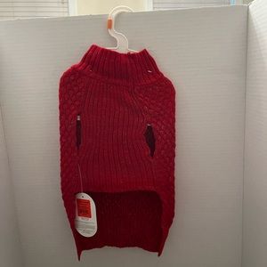 Red Xmas Glitter look